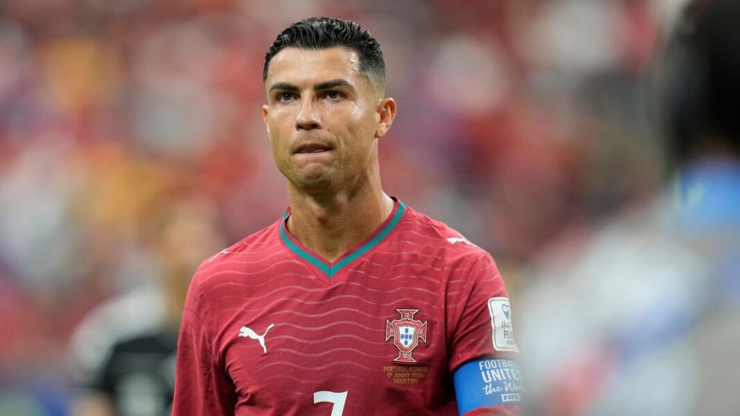 Cristiano Ronaldo durante el partido entre Portugal y Congo en el Mundial de Estados Unidos