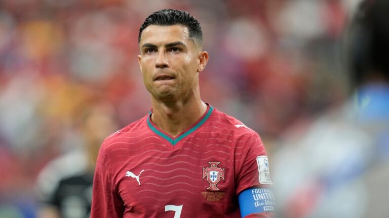 Cristiano Ronaldo durante el partido entre Portugal y Congo en el Mundial de Estados Unidos
