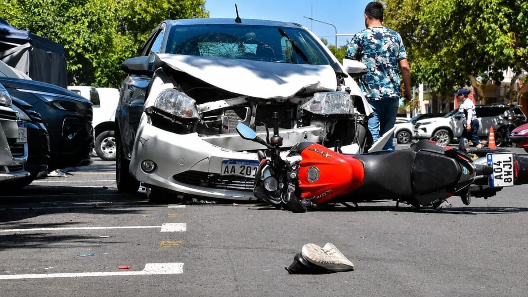 Gráfico con estadísticas de víctimas fatales en accidentes de tránsito en Argentina durante 2025