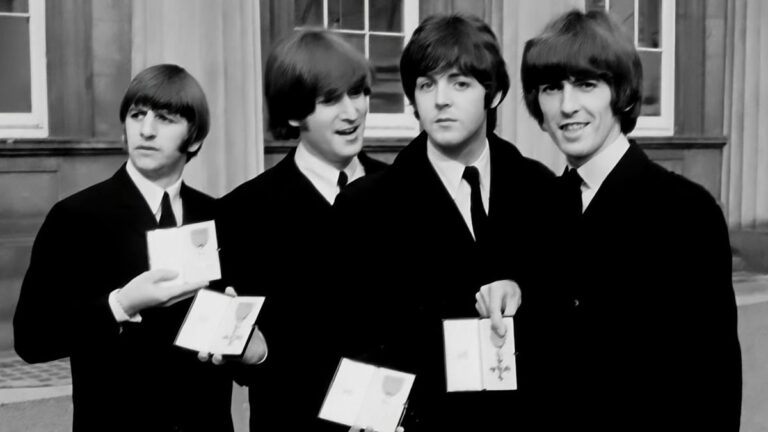 The Beatles en el estudio de Abbey Road