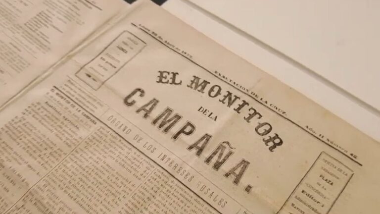 Fragmento de El Monitor de la Campaña
