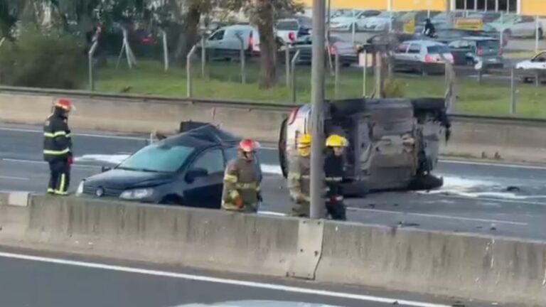 Autopista Panamericana a la altura de General Pacheco