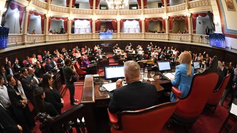 Axel Kicillof en la Legislatura bonaerense