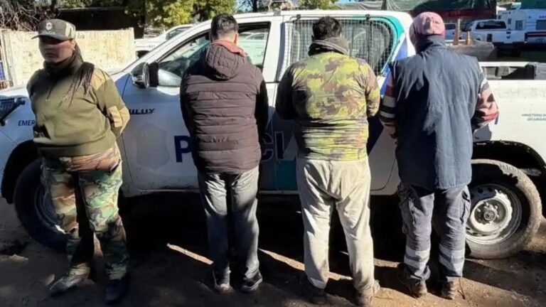 Campo agrícola en Necochea donde fueron detenidos los cazadores furtivos