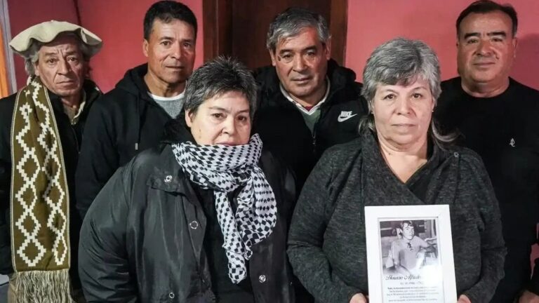 Familia Ibarra Britos en el cementerio de Quequén