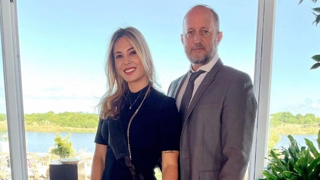 Martín Insaurralde y Jesica Cirio