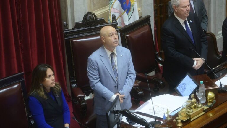 Senado de la Nación durante la sesión de designación de jueces federales