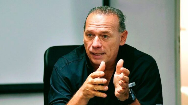 Sergio Berni en entrevista periodística