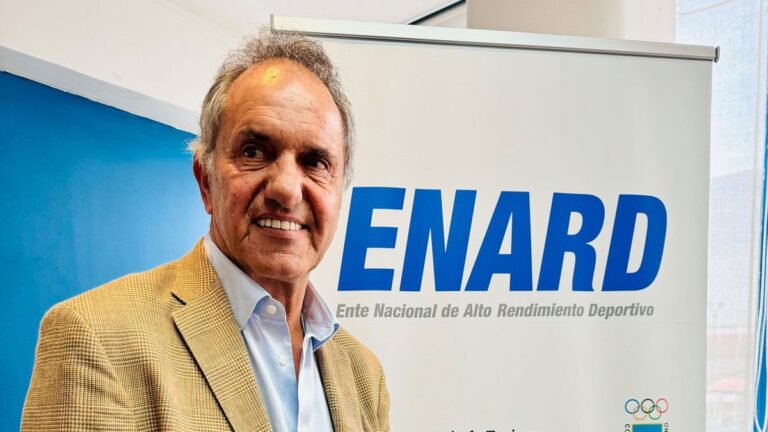 Daniel Scioli en un acto oficial