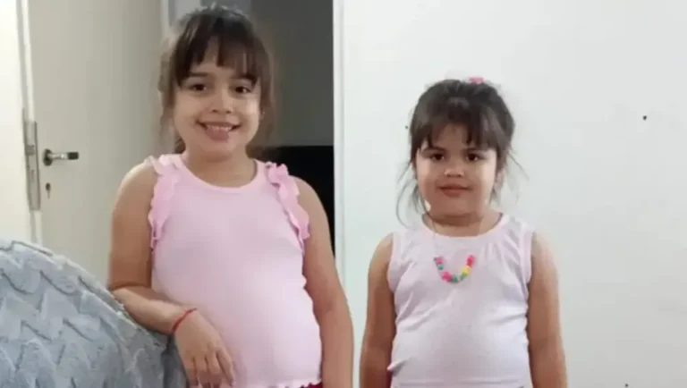 Fotografía de Isabella Francesca y Aixa Rebeca Aranda, hermanas desaparecidas en Bahía Blanca