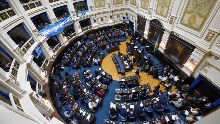 Sesión de la Cámara de Diputados de la provincia de Buenos Aires