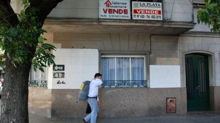 Gráfico de venta de inmuebles en la provincia de Buenos Aires durante el primer semestre de 2026