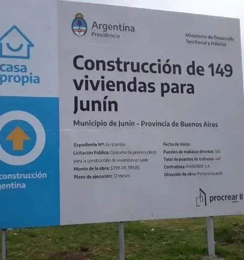 Predio del Pro.Cre.Ar en Junín, Buenos Aires