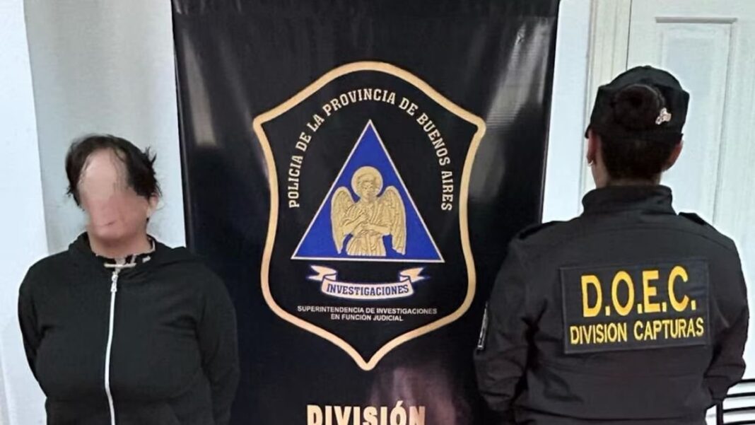 Detención de Luna Suyai Ortigoza en Merlo