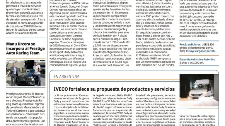 Portada de la edición 1135 del suplemento Mundo Motor, semana del 2 al 8 de julio de 2026