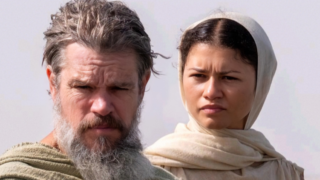 Póster de la película La Odisea con Matt Damon como Odiseo