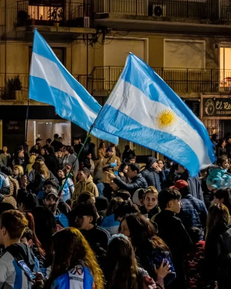 Mensaje del Gobierno de Junín en redes sociales sobre la Selección Argentina