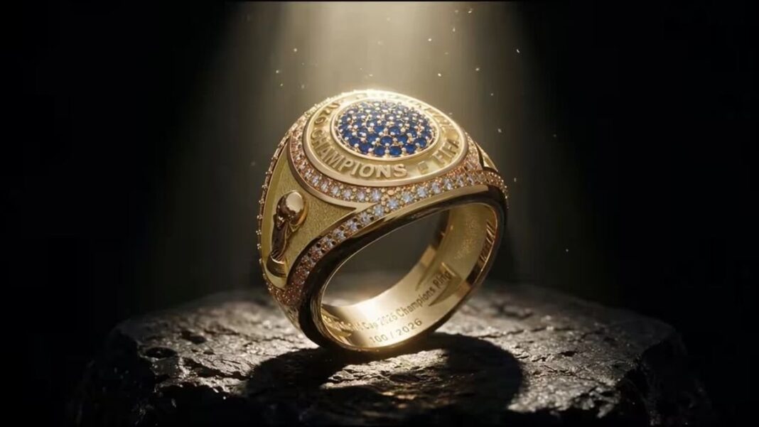 Anillo conmemorativo del Mundial 2026 de la FIFA