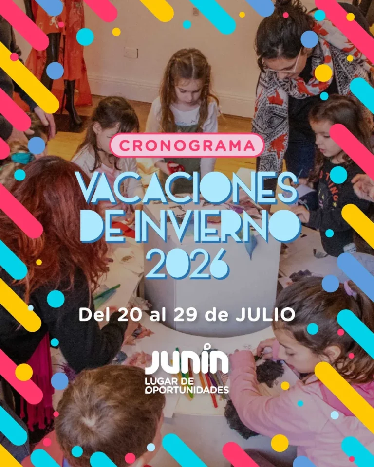 Agenda de vacaciones de invierno Junín 2025