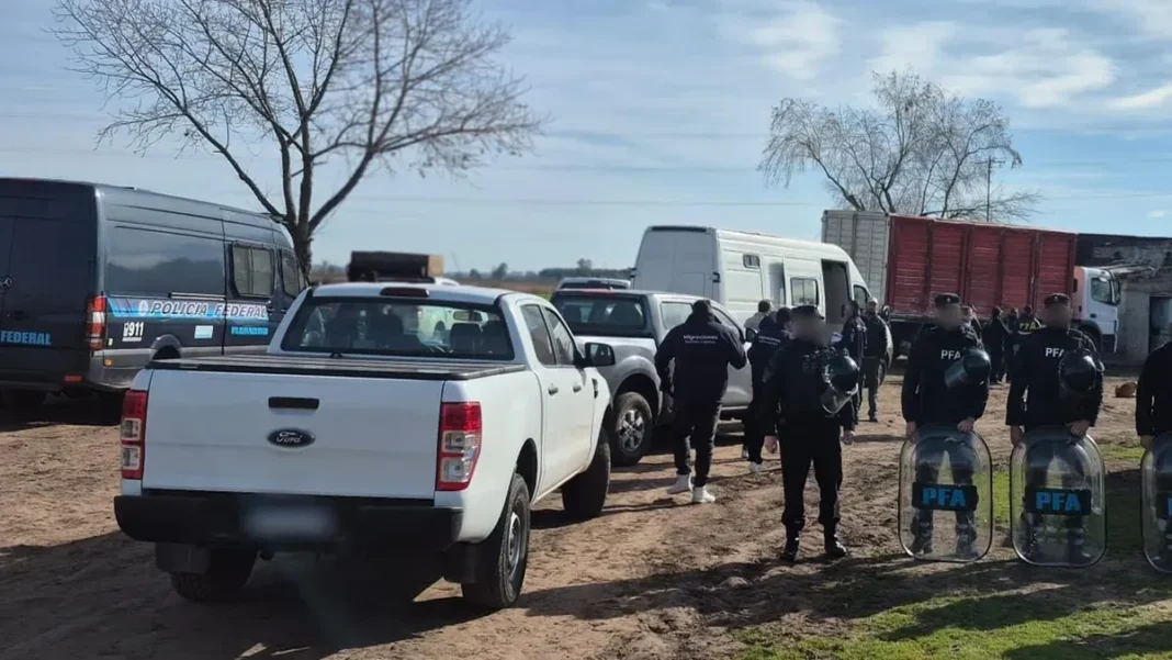 Operativo de rescate de víctimas de explotación laboral rural en La Matanza
