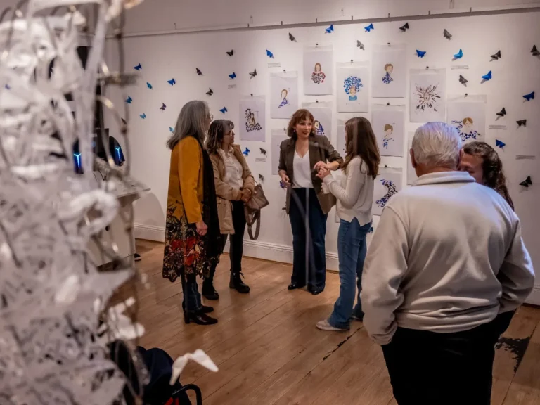 Obra de la muestra Pulsa el Deseo de la artista Sol Bernasconi en la galería Tono Local de Junín