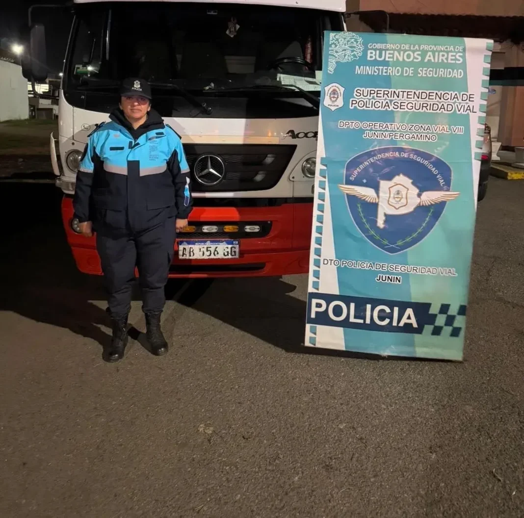 Operativo vehicular sobre RN 7