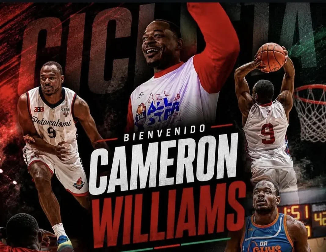 Cameron Williams, nuevo refuerzo de Ciclista Juninense