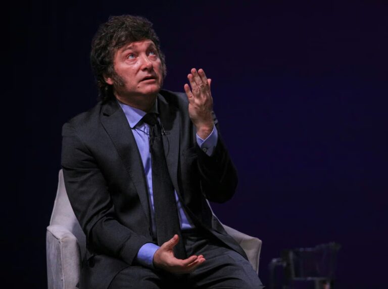 Carlos A. Giménez y Javier Milei