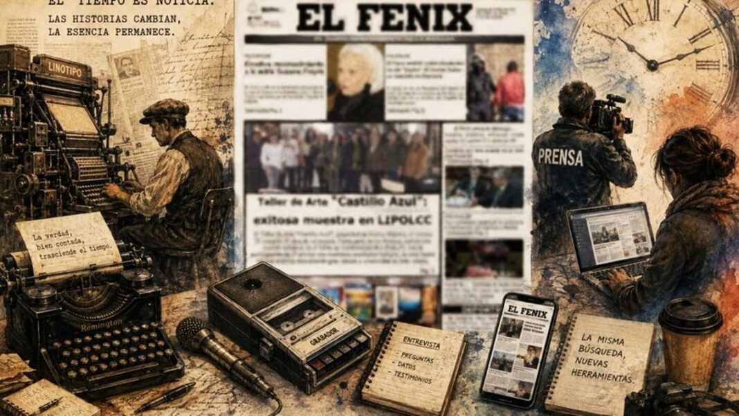 Portada del diario El Fénix de Benito Juárez