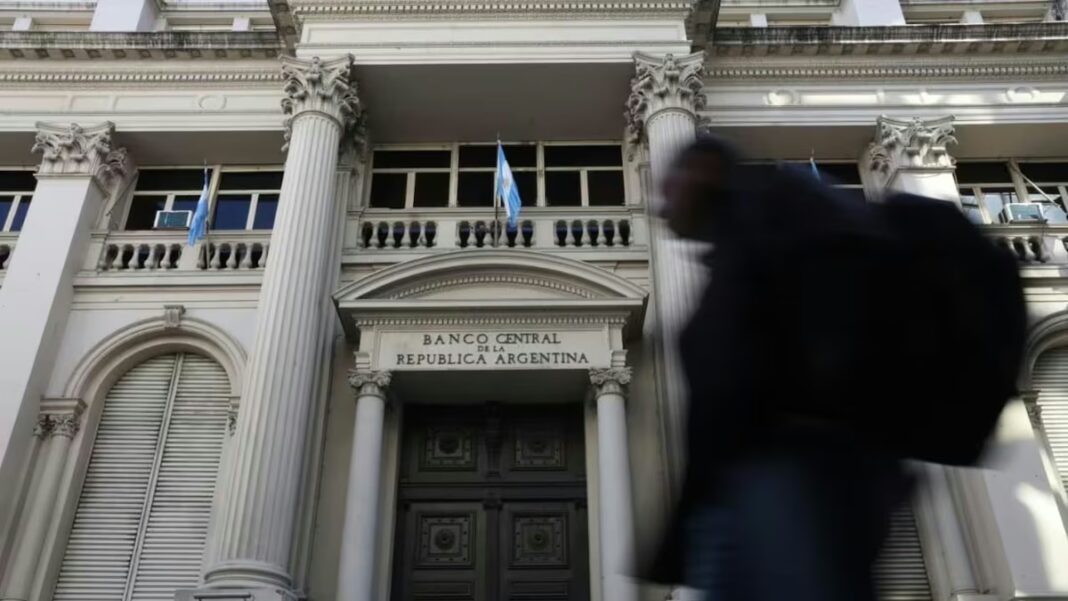 Sede del Banco Central de la República Argentina en Buenos Aires