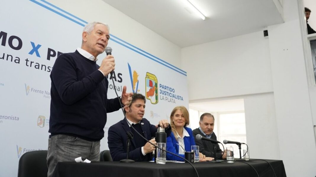 Julio Alak y Axel Kicillof en el seminario Peronismo para Peronistas en La Plata