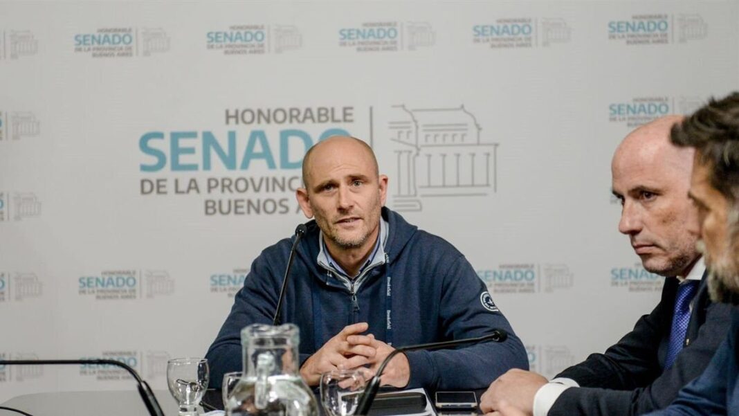 Sesión de la comisión de Legislación General del Senado bonaerense