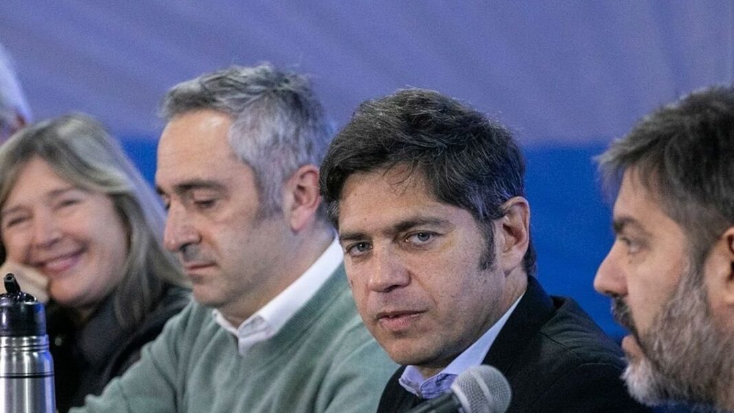 Axel Kicillof en conferencia de prensa