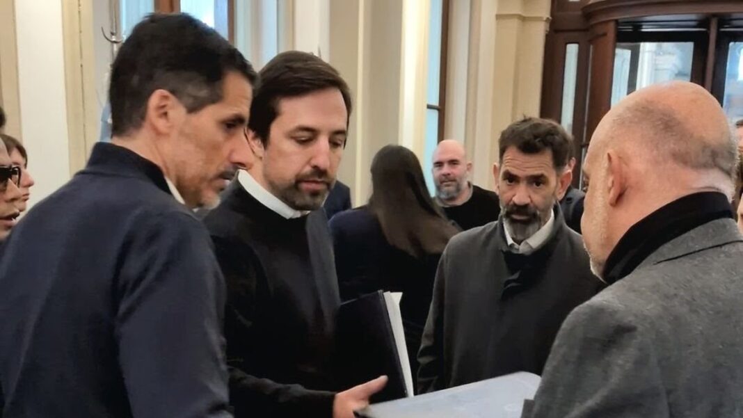 Nicolás Kreplak en el Senado bonaerense
