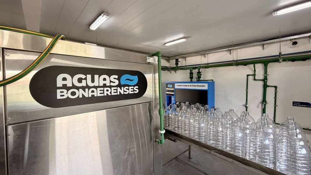 Planta embotelladora de agua de ABSA en Ensenada
