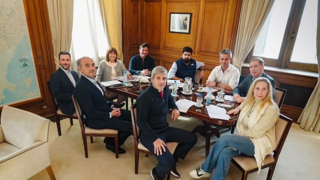 Reunión de la mesa política en Casa Rosada