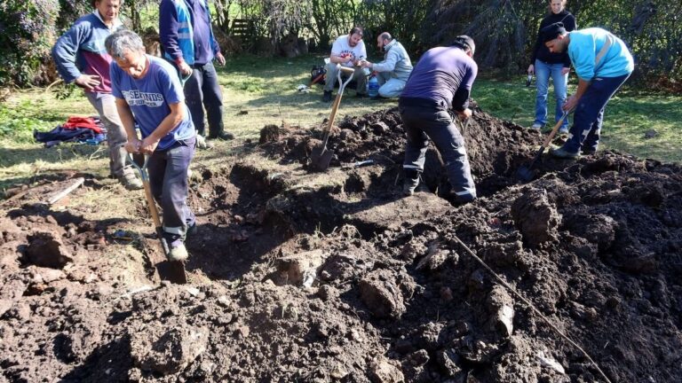Rastrillaje en busca de los restos de Miguel Bru en Abasto