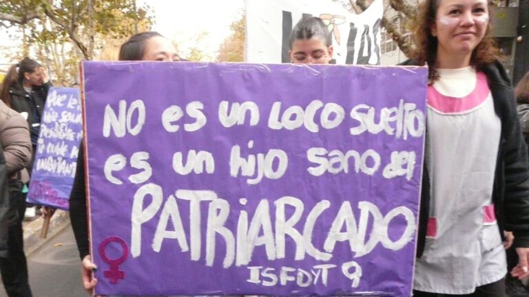 Gráfico con estadísticas de femicidios en Argentina según informe de MuMaLá