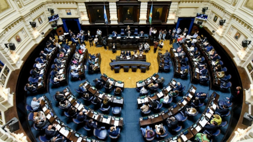 Sesión en la Legislatura bonaerense