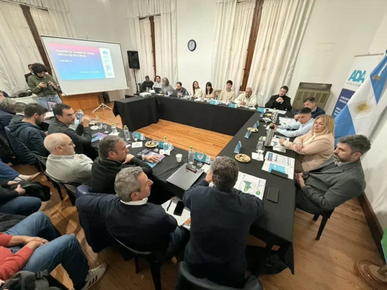 Reunión del Comité de Cuenca Hídrica del Río Salado en General Arenales