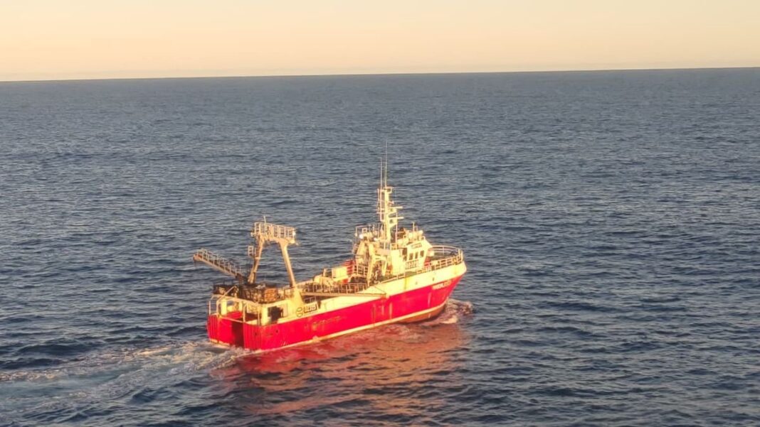 Operativo de aeroevacuación de la Prefectura Naval Argentina