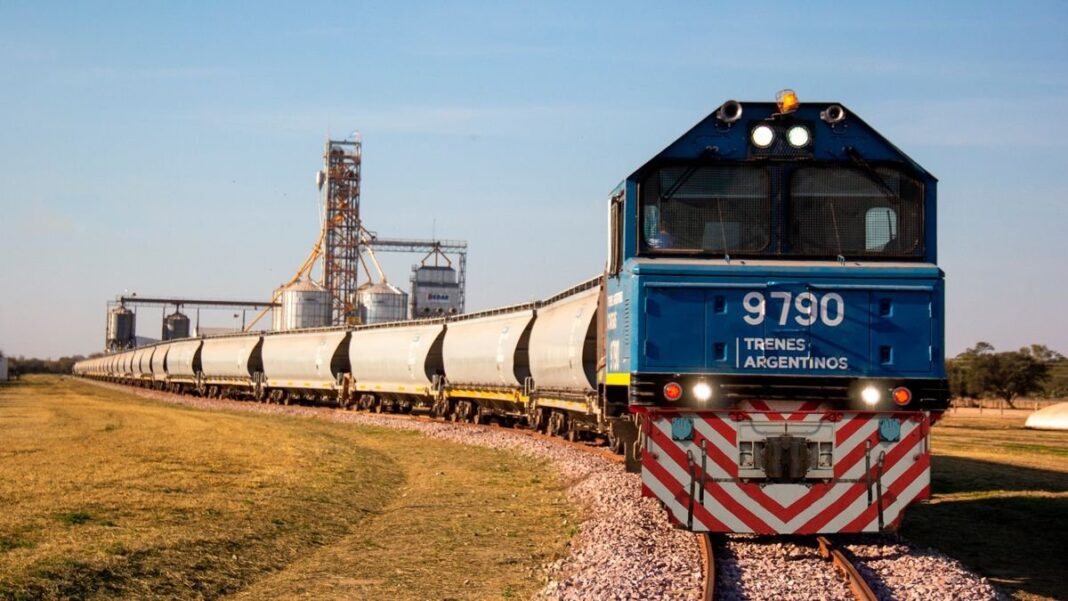 Tren de carga del Belgrano Cargas