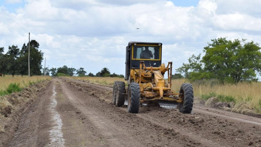 Camino rural en la provincia de Buenos Aires