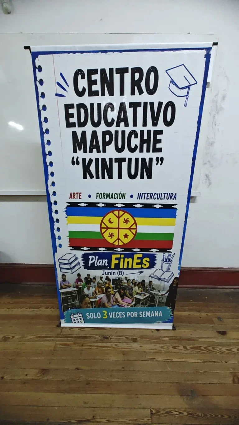 Relanzamiento del Centro Educativo Mapuche en Junín