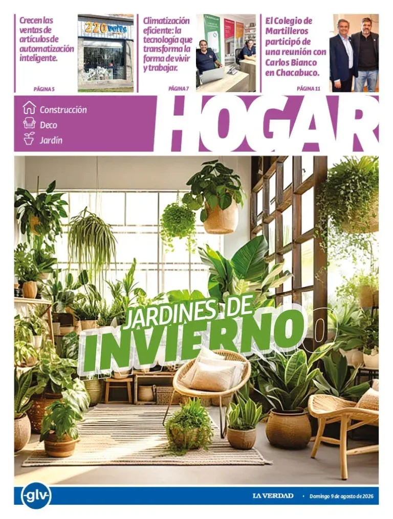 Portada de la Revista HOGAR de agosto de 2026