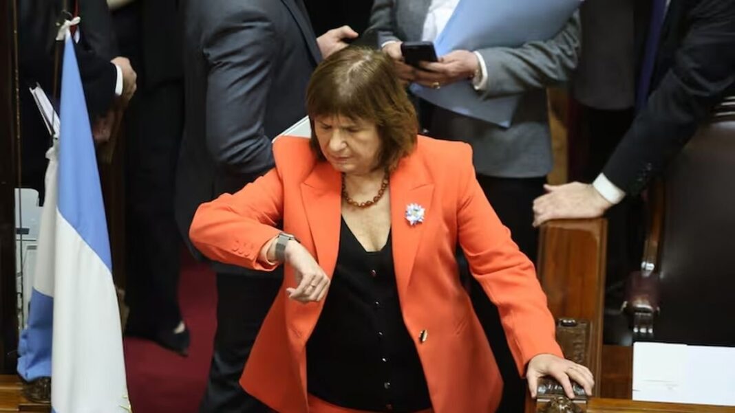 Senado de la Nación Argentina en sesión