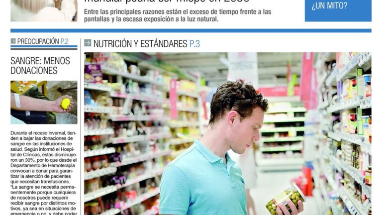 Portada del suplemento Vida y Salud de la semana del 7 al 13 de agosto de 2026