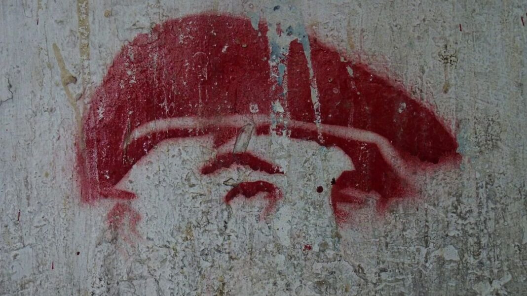 Mural en 7 y 48, La Plata, en memoria de Jorge Julio López