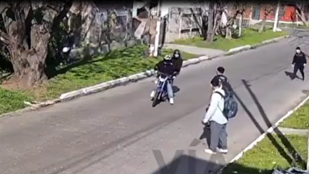 Frente del Centro de Formación Integral Santa Inés en González Catán, donde ocurrió el asalto