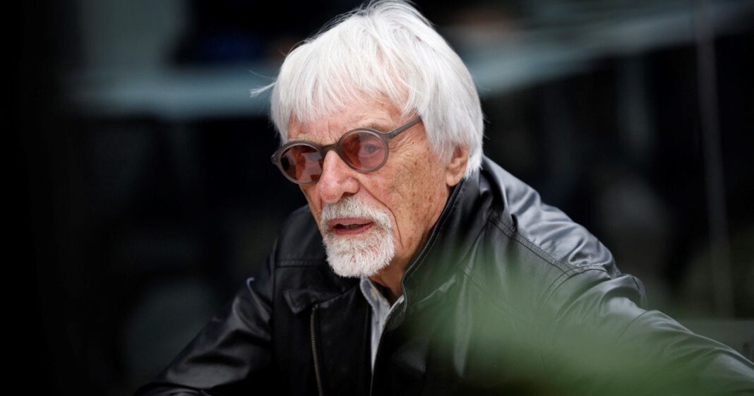 Bernie Ecclestone en un evento de la Fórmula 1